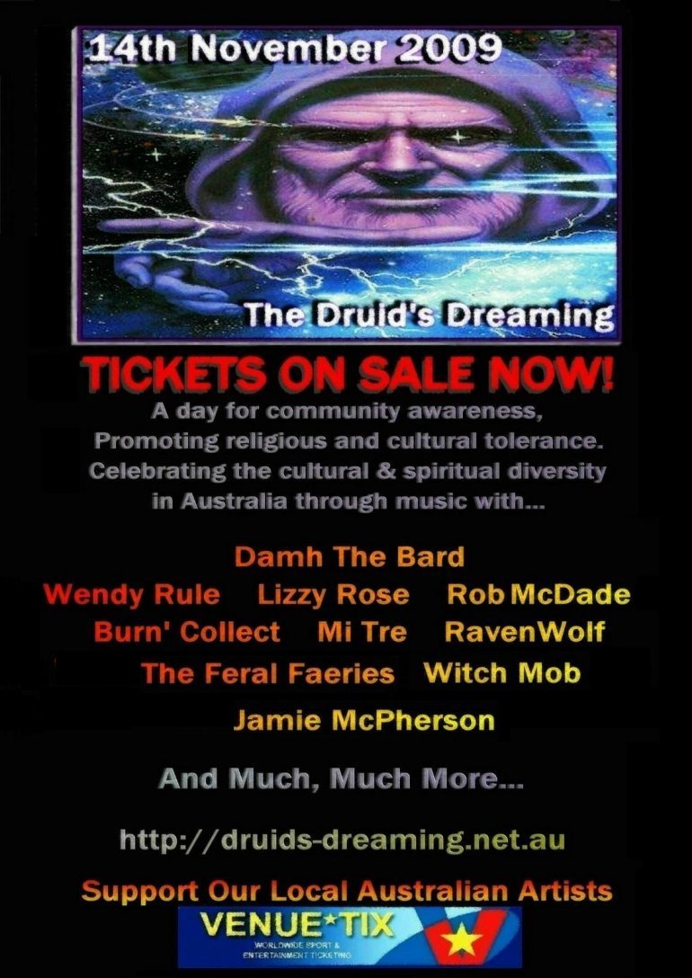 The Druid's Dreaming 2009